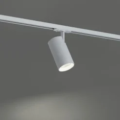 Moderne spot wit voor railsysteem 1-fase incl. LED - Iconic Mark