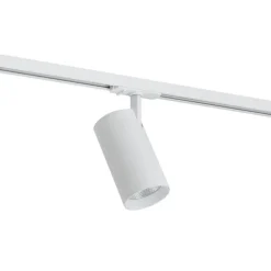 Moderne spot wit voor railsysteem 1-fase incl. LED - Iconic Mark