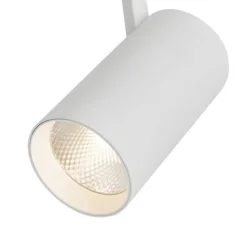 Moderne spot wit voor railsysteem 1-fase incl. LED - Iconic Mark