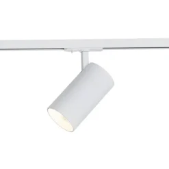 Moderne spot wit voor railsysteem 1-fase incl. LED - Iconic Mark
