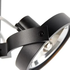 Moderne spot zwart draai- en kantelbaar 2-lichts - Goes