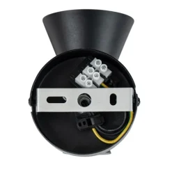 Moderne spot zwart draai- en kantelbaar - Triangle