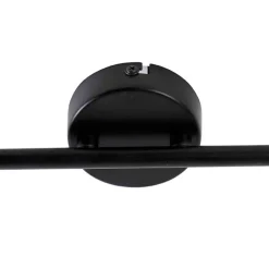 Moderne spot zwart 2-lichts verstelbaar - Facil