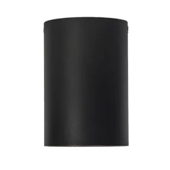 Moderne spot zwart met goud GU10 50mm - Deep