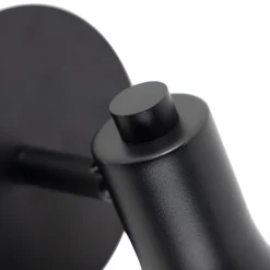 Moderne spot zwart met goud 1-lichts - Magno