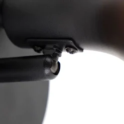 Moderne spot zwart met goud 1-lichts - Magno