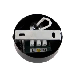 Moderne spot zwart verstelbaar - Facil