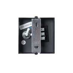 Moderne spot zwart verstelbaar vierkant - Jeana