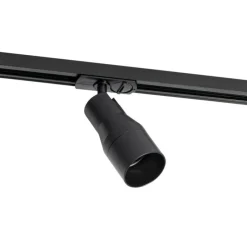 Moderne spot zwart voor railsysteem 1-fase- Iconic Kohua