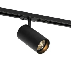 Moderne spot zwart voor railsysteem 1-fase 70mm - Iconic Jeana Luxe