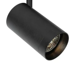 Moderne spot zwart voor railsysteem 1-fase 70mm - Iconic Jeana Luxe