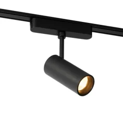 Moderne spot zwart voor railsysteem 1-fase 9W 3000K - Magnetic Gert