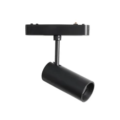 Moderne spot zwart voor railsysteem 1-fase 9W 3000K - Magnetic Gert