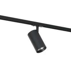 Moderne spot zwart voor railsysteem 1-fase - Iconic Mark