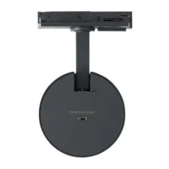 Moderne spot zwart voor railsysteem 1-fase - Iconic Mark