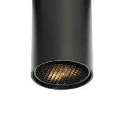 Moderne spot zwart voor railsysteem 1-fase GU10 35mm - Iconic Ruby Honey