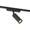 Moderne spot zwart voor railsysteem 1-fase 4.5W 3000K - Magnetic Samson