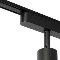 Moderne spot zwart voor railsysteem 1-fase 4.5W 3000K - Magnetic Samson