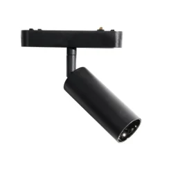 Moderne spot zwart voor railsysteem 1-fase 4.5W 3000K - Magnetic Samson