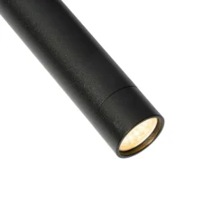 Moderne spot zwart voor railsysteem 1-fase- Slimline Uzzy