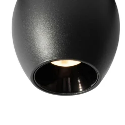 Moderne spot zwart voor railsysteem 1-fase 6W 3000K - Magnetic Zagaye