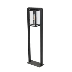 Moderne staande buitenlamp zwart - Rotterdam Balanco