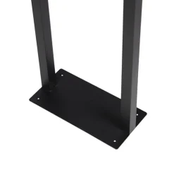 Moderne staande buitenlamp zwart - Rotterdam Balanco