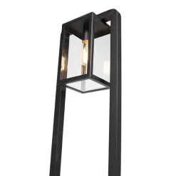 Moderne staande buitenlamp zwart - Rotterdam Balanco