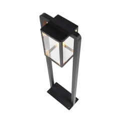 Moderne staande buitenlamp zwart - Rotterdam Balanco
