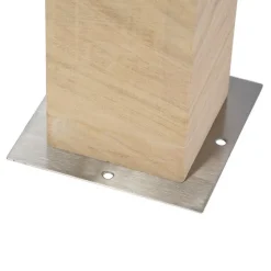 Moderne staande buitenlamp zandsteen 40 cm - Grumpy