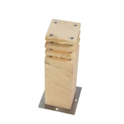 Moderne staande buitenlamp zandsteen 40 cm - Grumpy