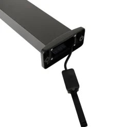 Moderne staande buitenlamp zwart 60 cm IP54 - Chimay