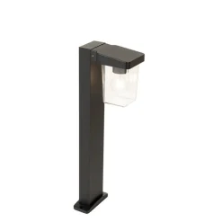 Moderne staande buitenlamp zwart 60 cm IP54 - Chimay