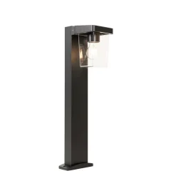 Moderne staande buitenlamp zwart 60 cm IP54 - Chimay