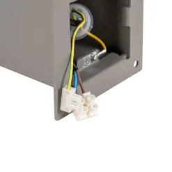 Moderne staande buitenlamp grijs 50 cm IP44 - Denmark