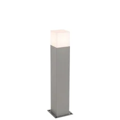 Moderne staande buitenlamp grijs 50 cm IP44 - Denmark