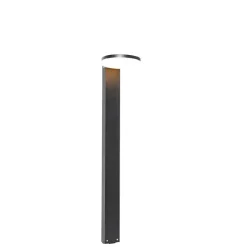 Moderne staande buitenlamp zwart 80 cm incl. LED IP44 - Esmee