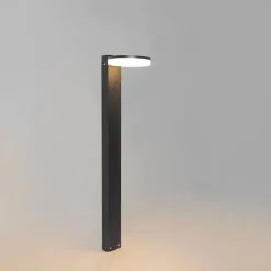 Moderne staande buitenlamp zwart 80 cm incl. LED IP44 - Esmee