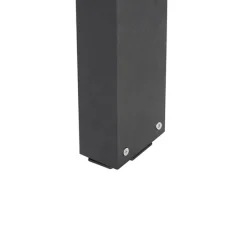 Moderne staande buitenlamp zwart 80 cm incl. LED IP44 - Esmee