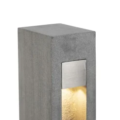 Moderne staande buitenlamp bazalt 70 cm - Sneezy