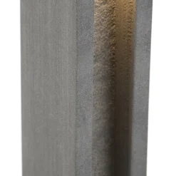 Moderne staande buitenlamp bazalt 70 cm - Sneezy