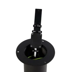 Moderne staande buitenlamp zwart 70 cm - Odense