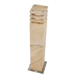 Moderne staande buitenlamp zandsteen 70 cm - Grumpy