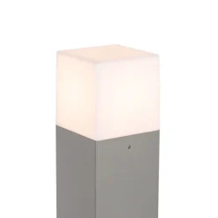 Moderne staande buitenlamp grijs 70 cm IP44 - Denmark