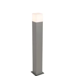 Moderne staande buitenlamp grijs 70 cm IP44 - Denmark