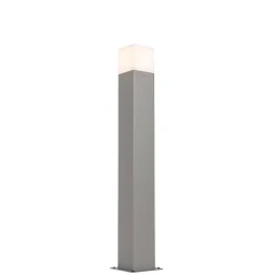 Moderne staande buitenlamp grijs 70 cm IP44 - Denmark