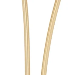 Moderne tafellamp goud 2-lichts met smoke glas - Athens