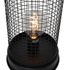 Moderne tafellamp grijs 52 cm - Horario