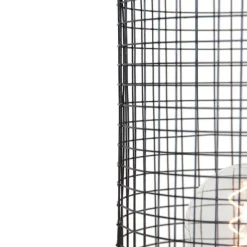 Moderne tafellamp grijs 52 cm - Horario