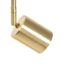 Moderne tafellamp messing verstelbaar - Java